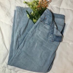 Target Boyfriend Jeans - Light Wash -  High Waist